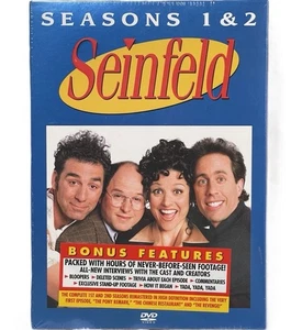Seinfeld The Complete First and Second Seasons DVD Seasons 1 &2 New Sealed - Bild 1 von 2