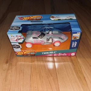 2025 Hot Wheels Barbie Twin Mill Pull-Back Speeder Street Power 01/04 Metall - Bild 1 von 8
