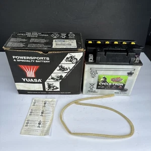 Batería Yuasa YB16CL-B Yamaha OEM Powersports ATV motocicleta sin probar como está - Imagen 1 de 22