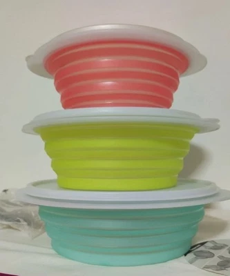 Set Ciotole Mini Max Tupperware 2L 1.5L 950ml Nuove - Immagine 1 di 2
