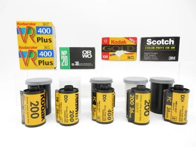 10 Stück - Konvolut abgelaufener 35 mm Filme Kleinbildfilm - Mystery Pack - Bild 1 von 4