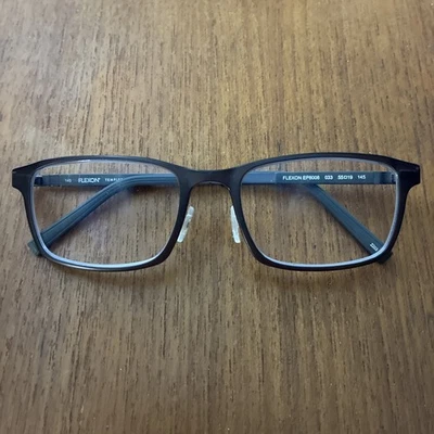 Marcos flexibles de titanio FLEXON EP8008 033 negro gris 55-19-145 Foto 1 de 4