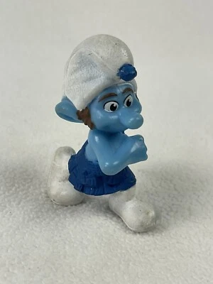 2011 McDonald's Happy Meal Toy 3" Smurf Vinyl Figure  Figurine - Image 1 of 4
