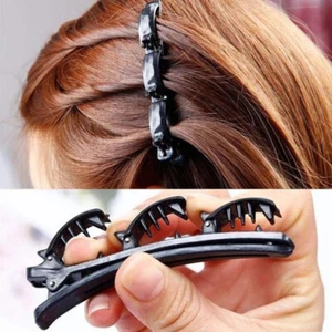 2pcs Double Bangs Hairpin Hair Clips Barrette Comb Sweet Hairstyle Accessor_AP - Picture 1 of 7