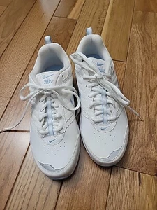 Women's Nike Airliner White Blue Walking Athletic Shoes US Size 6.5, New - Picture 1 of 9