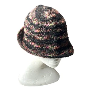 Sombrero de cubo Missoni tejido etiqueta naranja talla única malla de lana poliacrílica multicolor - Imagen 1 de 16