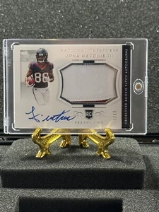 2022 National Treasures Crossover RPA John Metchie III 19/49 Two Color Patch 🔥 - Picture 1 of 2
