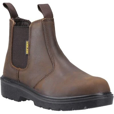 Amblers Safety FS128 Leder Braun Sicherheitsstiefel Neu