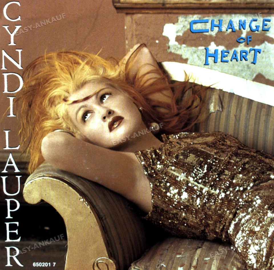 Cyndi Lauper - Change Of Heart 7in (VG+/VG+) ' - Image 1 of 1