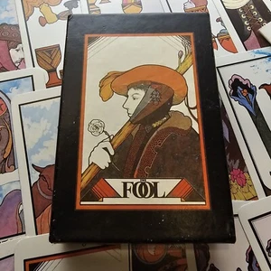 Vintage 1970 Aquarian Tarot Deck Morgan Press David Palladina Illustrated VGC - Picture 1 of 18