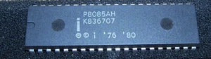 Vintage PC Ordinateur Intel 1976 P8085AH 40 Broches Dip Microprocesseur Puce Ic - Photo 1/1