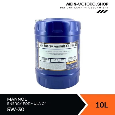 Mannol Energy Formula C4 5W-30 MB 229.51 MB 229.31 MB 226.51 RENAULT 10 litri