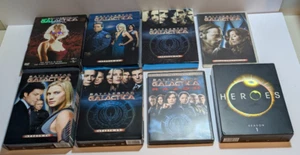 Battlestar Galactica DVD Lot Seasons 1, 2, 2.5, 4, 4.5 RazorMovie and Heroes S1 - Picture 1 of 24