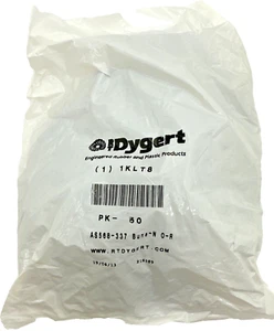 RT Dygart 1KLT8 3-3/8"x3/16" 337N70 O Rings, Confezione da 50, Nuovo (F7) - Foto 1 di 5
