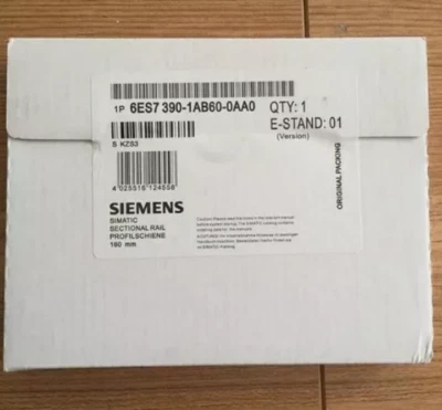 1 pieza Nuevo 6ES7390-1AB60-0AA0 6ES73901AB600AA0 Sellado SIEMENS SIMATIC S7-300 Foto 1 de 2