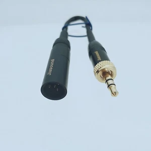Cable Mini-XLR 4 PINES TA4M a 3,5 mm TRS bloqueo de tornillo L2B2AT para transmisor Shure - Imagen 1 de 4