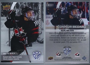 2023 Upper Deck All-Sports Game Dated Moments Silver Connor Bedard #1