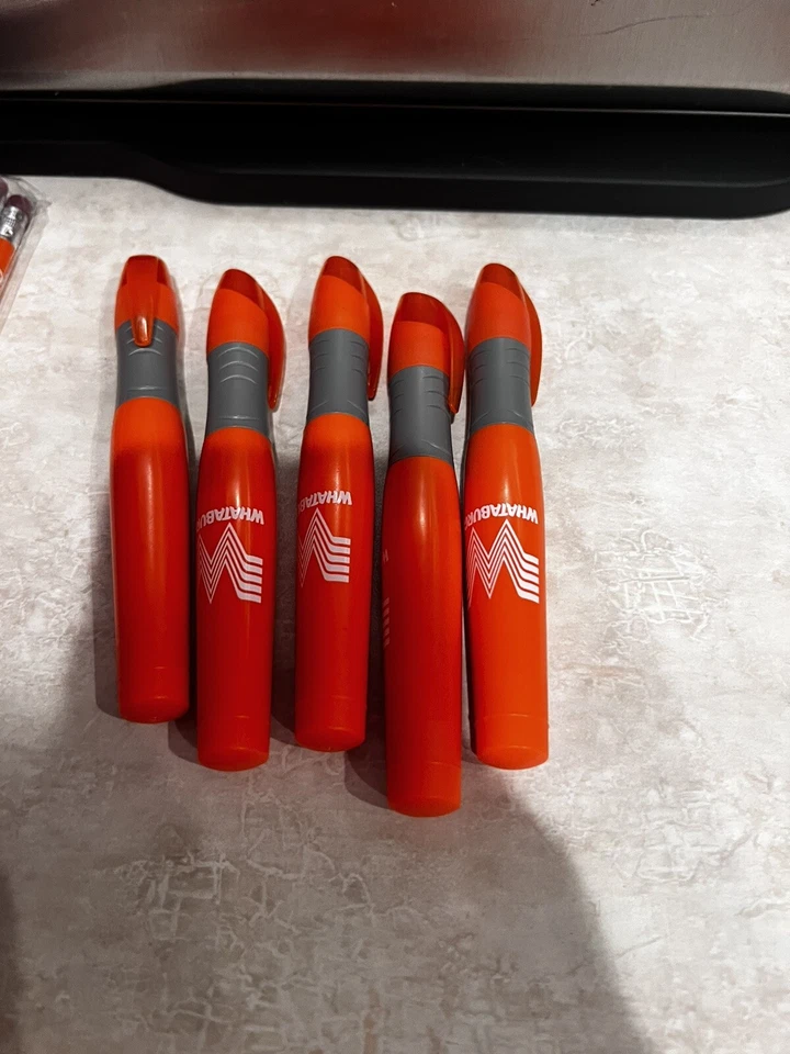 Whataburger Restaurant Fast Food Orange Highlighter Collectible Rare find - Image 1 of 1