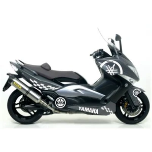 SET AUFKLEBER WEISS VERKLEIDUNG TMAX T-MAX T MAX T-MAX 2008 2011 GRAFIK STICKERS - Bild 1 von 2