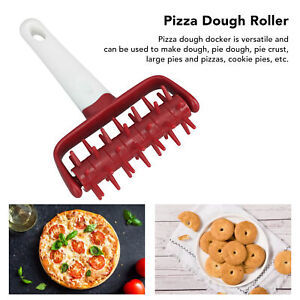 (Red)Dough Hole Maker ABS Hanging Hole Staggered Spikes Slip Resistant Pizz