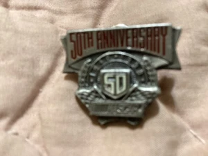 NASCAR 50TH ANNIVERSARY PIN 1948-1998; 1” SIZE, MINT/ FREE PORTO!!!!! - Bild 1 von 3