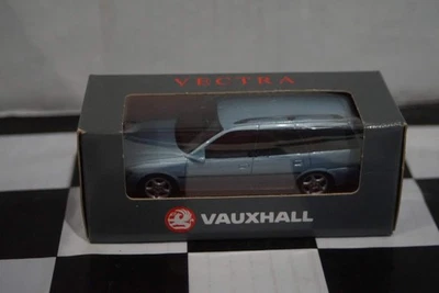 Schuco Vauxhall / Opel Vectra Estate blue in Dealer box @ 1:43 scale