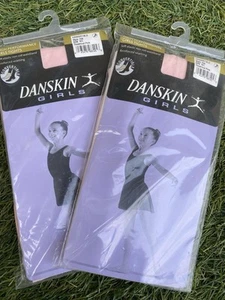 2 x Packs of Danskin Girls High Performance Tights..Size M/L - Picture 1 of 5