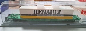 JOUEF 672500 Carro porta containers Tipo Sgss SNCF Fret verde 40’ RENAULT - Imagen 1 de 3