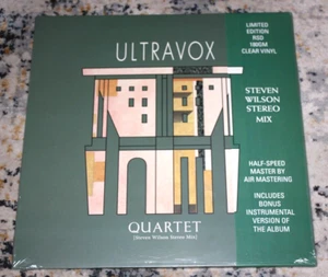 ULTRAVOX - Quartet (2023 RSD 40th Anniversary 1/2 Speed Master) 2-LP Clear Vinyl - Picture 1 of 2