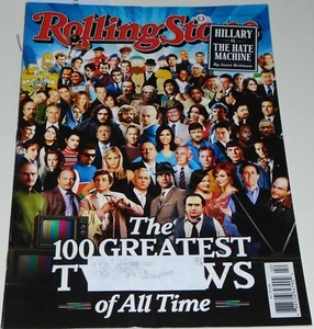 Rolling Stone Magazine Issue 1271 October 6 2016 100 Greatest TV Shows All Time - Picture 1 of 8