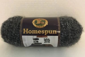 Skein Homespun Lion Brand Yarn Edwardian 6 oz. 185 Yards - Picture 1 of 4