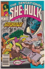 Sensational She-Hulk 5 NM+ 9.6 Marvel 1989 The Stonesteins John Byrne