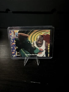 1996 Upper Deck Space Jam Jam Time! #38 Michael Jordan- Monster Meet Their Match - Picture 1 of 3