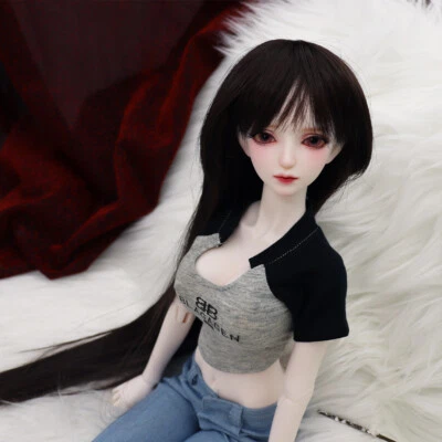 Full Set 1/3 BJD Doll SD Ball Joint Dolls Resin Long Legs and Slim Girl Gift Toy — 第 1/4 张图片