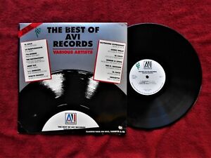 VARIOUS ARTISTS    THE BEST OF AVI RECORDS     2 DISC LP   DISCO SOUL