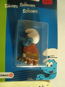 LE SCHTROUMPF FOOT REMPLACANT N° 21018 SMURF PUFFI PITUFO PUFFO SCHLUMPF - Foto 1 di 1