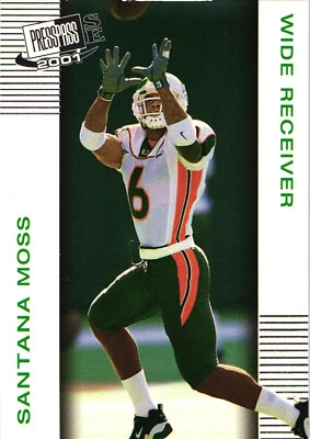 2001 Press Pass SE #24 Santana Moss - Image 1 of 2