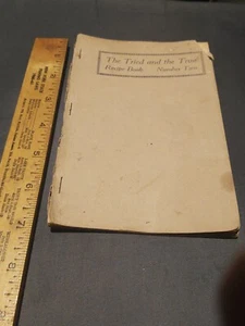 Antique Church 1900's Tried True Recipe Book Farmersville Station New York 1911 - Picture 1 of 9
