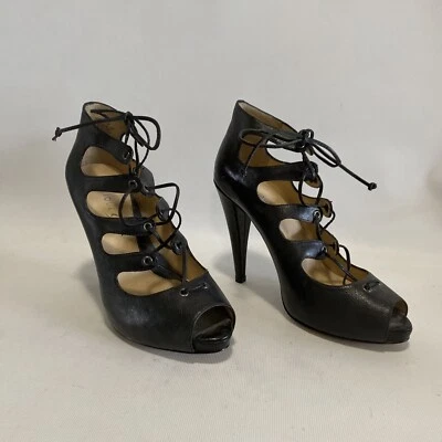 Boutique 9 Peep носок шнурует вверх платформе насос размер 7 - Изображение 1 из 4