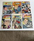 Lot of 6 NASCAR Comic Books The Legends Of NASCAR, Adventures Vortex, VINTAGE