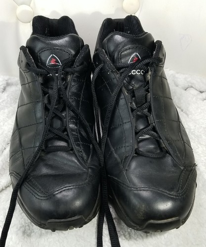 ECCO RECEPTOR TECHNOLOGY SCARPE DA UOMO IN PELLE TAGLIA 8 5 NERE