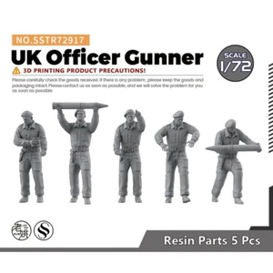 SSMODEL SSTR72917 1/72 Charakter Modell UK Offizier Gunner - Bild 1 von 3