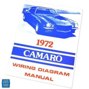 Diagrama de cableado Camaro 1972 manual cada uno - Imagen 1 de 3