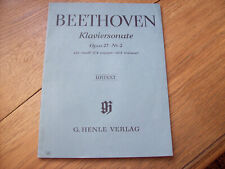 Beethoven klaviersonate opus