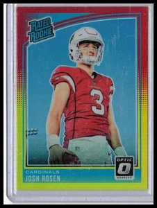 Donruss Optic #152 Josh Rosen 2018 rojo y amarillo - Imagen 1 de 2