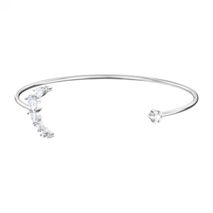 Swarovski Penélope Cruz Moonsun Manschette, weiß, rhodiniert  - Bild 1 von 6