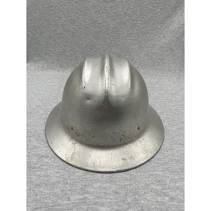 Vintage Old Rare Metal Hard Hat Helmet E.D Bullard Hard Boiled S.F. USA - Picture 1 of 10