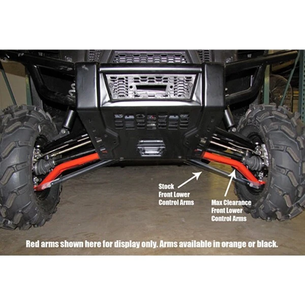 Brazos de control inferiores delanteros de elevación alta para Polaris Ranger 900 - negro Foto 1 de 1