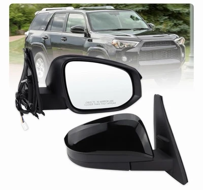 Espejo retrovisor lateral derecho pasajero compatible con Toyota 4Runner 2014-2025 Foto 1 de 2