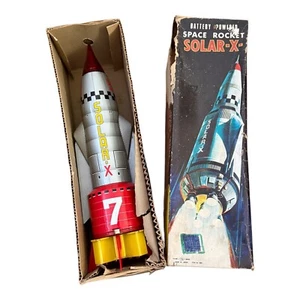 Space Rocket Solar-X Rakete mit Batteriebetrieben - Bild 1 von 17